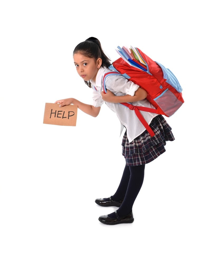 Backpacks and back pain in children and school