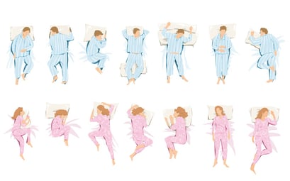 sleep postion and spine problems