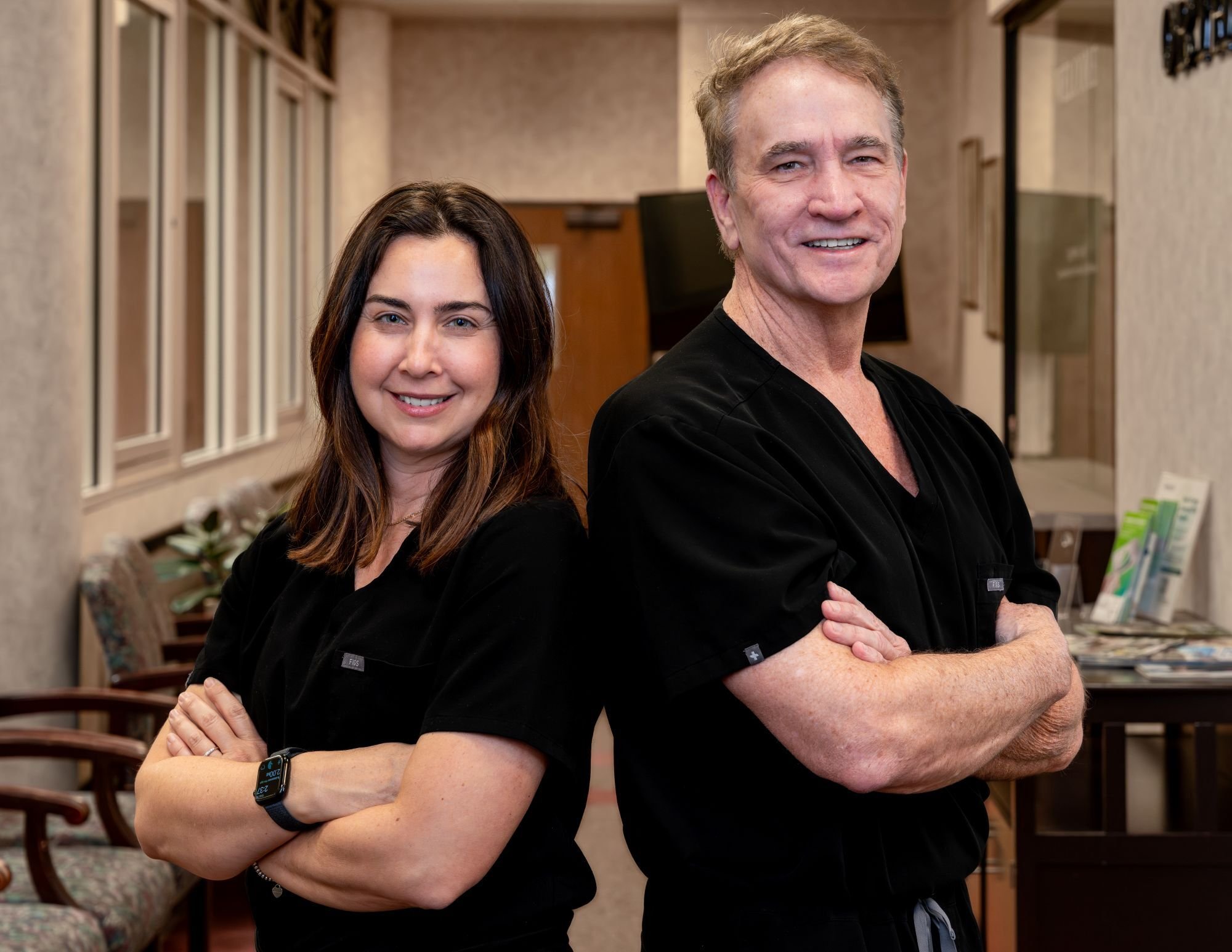 Dr Williams and Kim