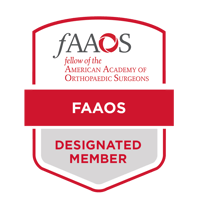 FAAOS fellow of the American Academy of Orthopaedic Surgeons