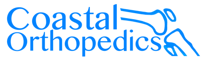 coastalortho mono tone blue logo