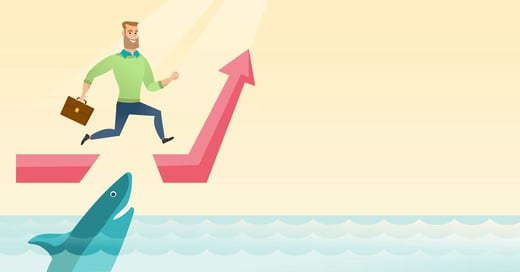 storyblocks-risky-businessman-running-on-growth-graph-and-jumping-over-gap-businessman-jumping-over-ocean-with-shark-concept-of-business-growth-and-risks-vector-flat-design-illustration-horizontal-layout_S_KFZGf22b_L